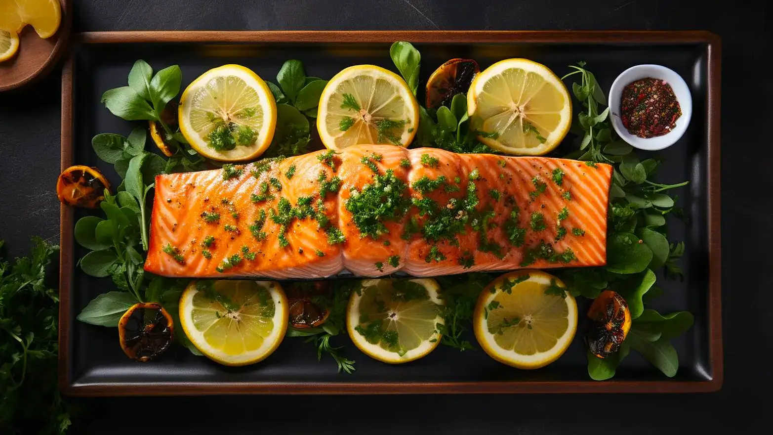 lemon and herb salmon