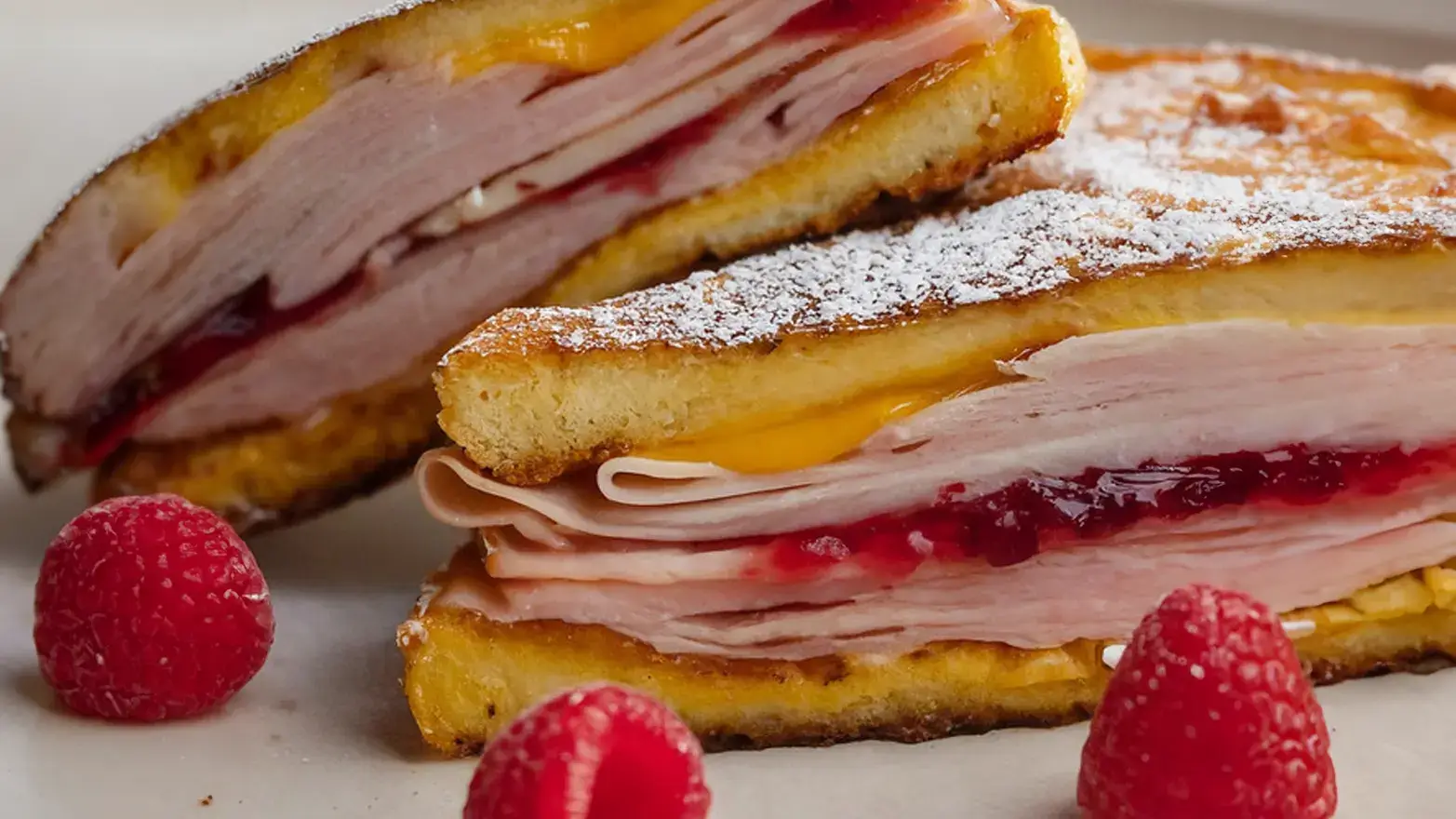 Monte Cristo sliders for birthday dinner