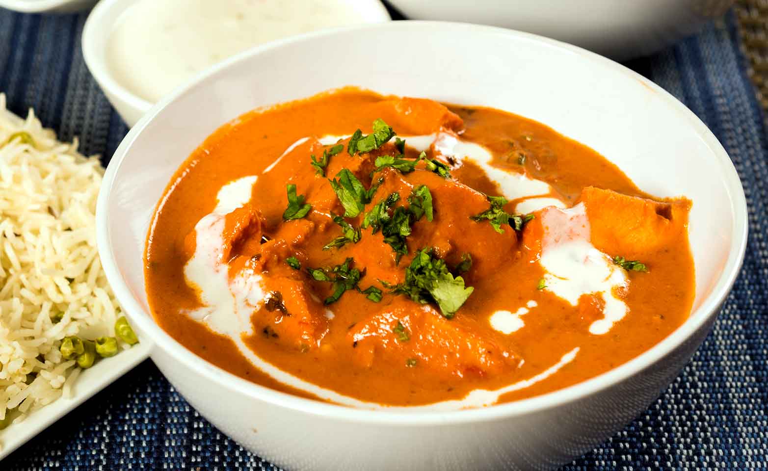 Stock image of butter chicken