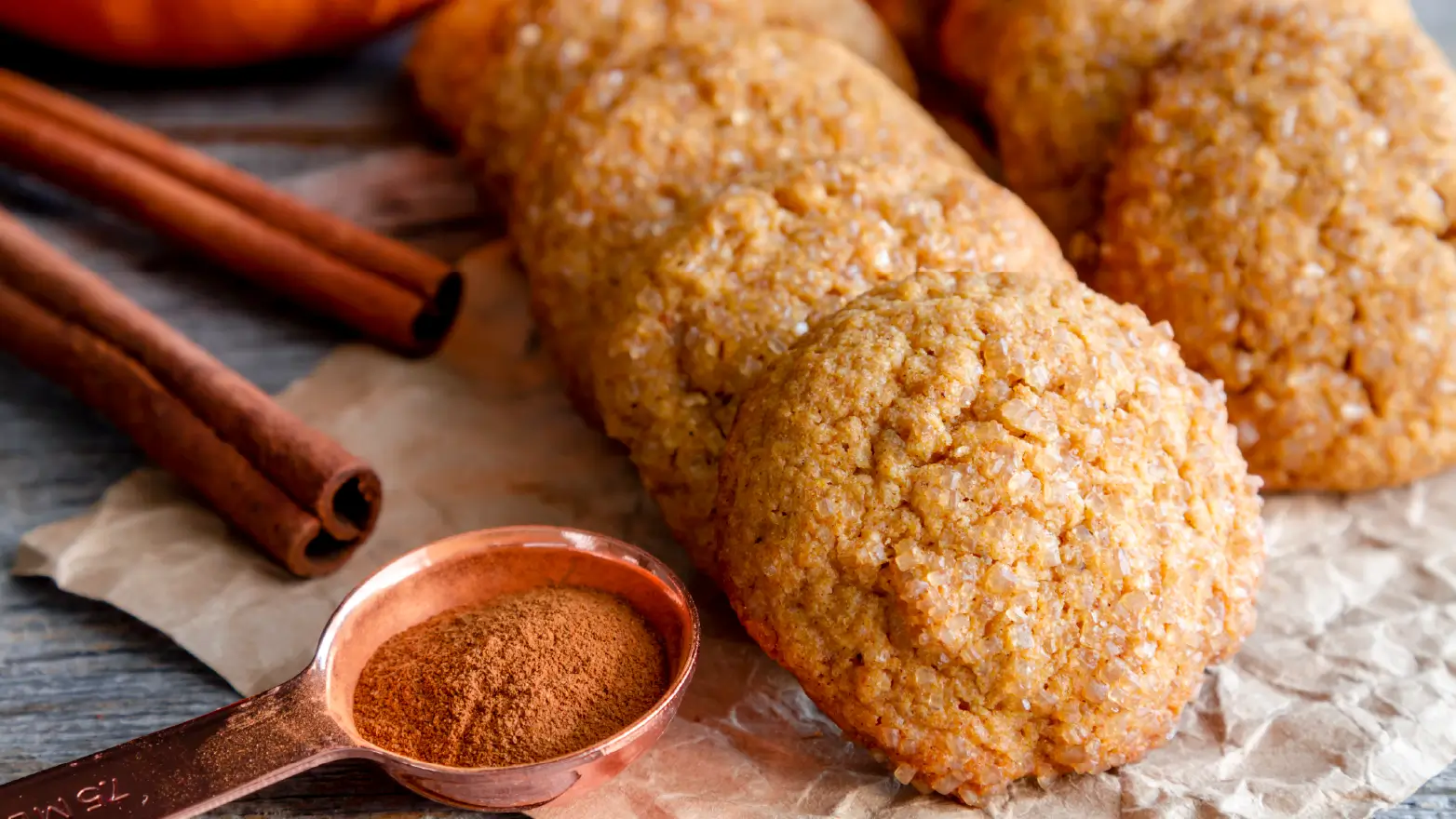 pumpkin spice cookies