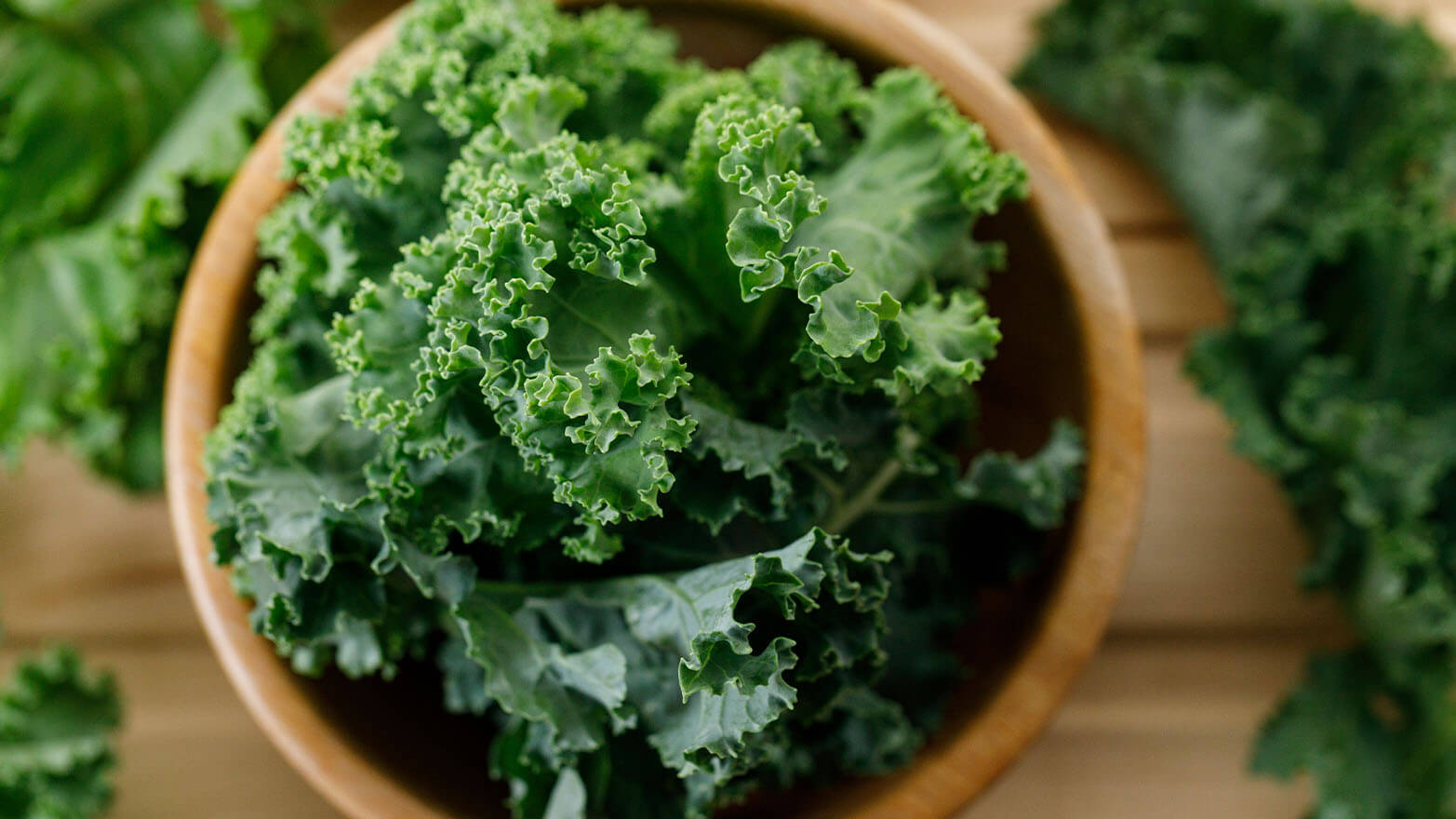 Kale summer vegetable.