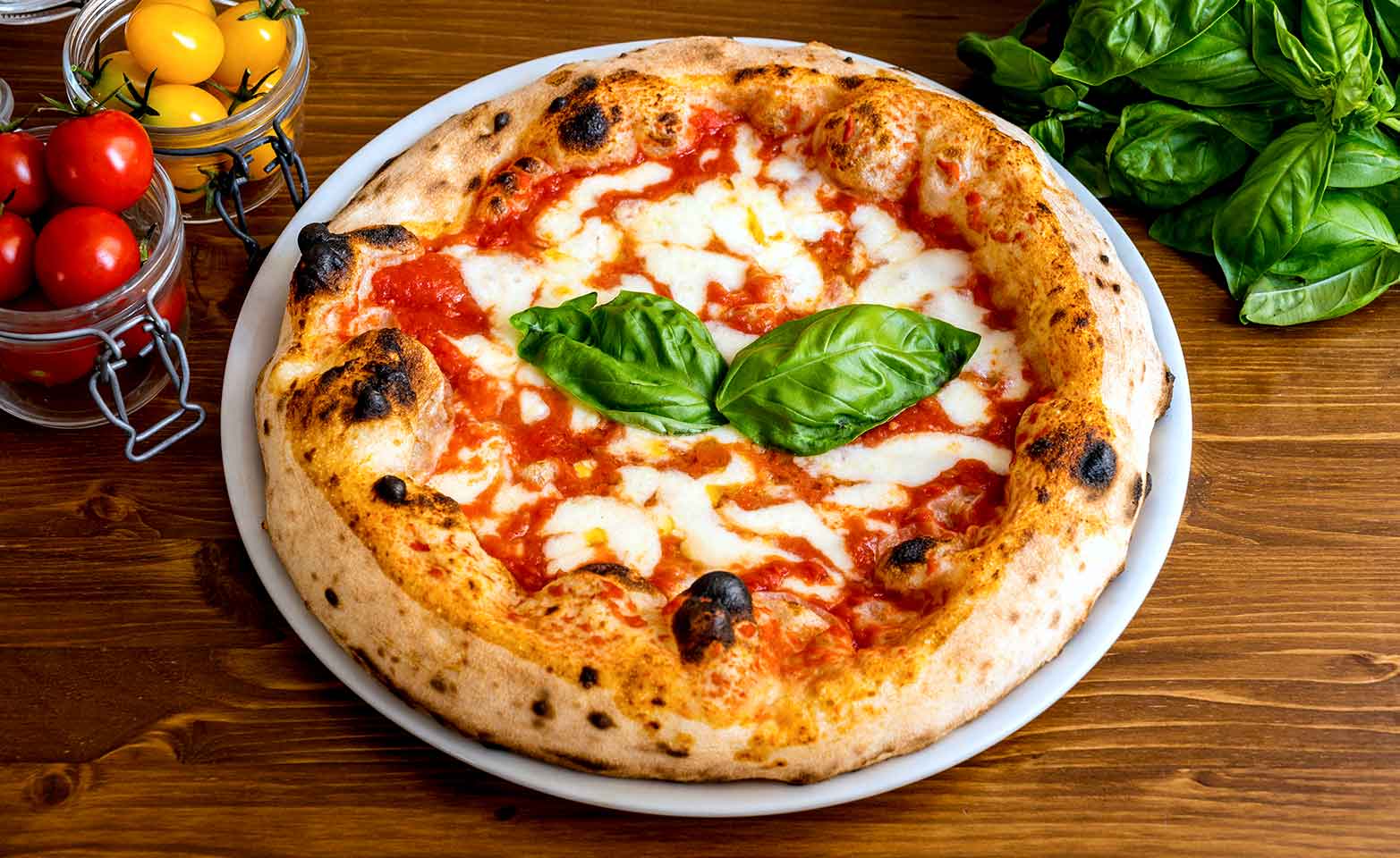 Stock image of homemade pizza