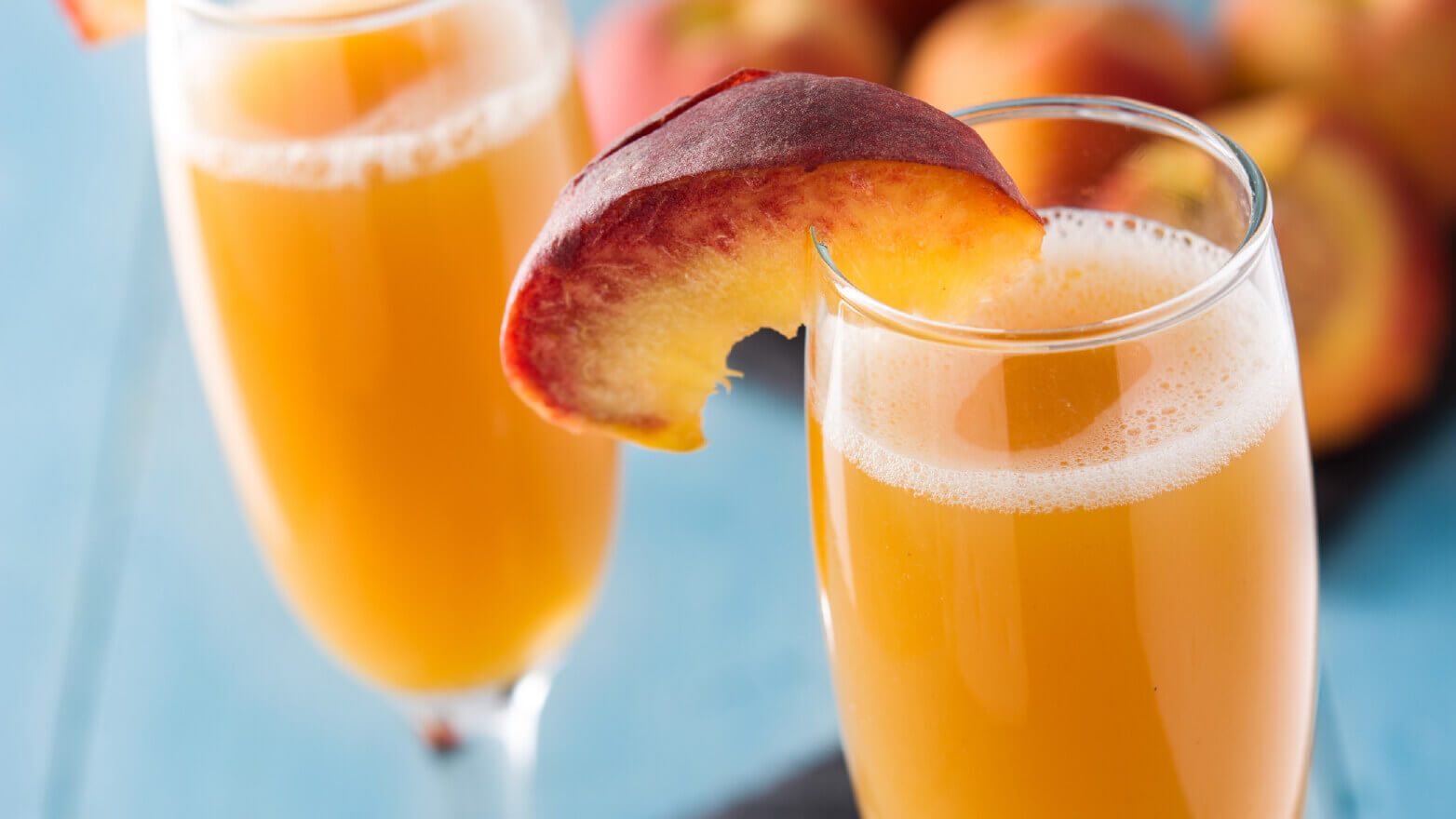 Peach Bellini.