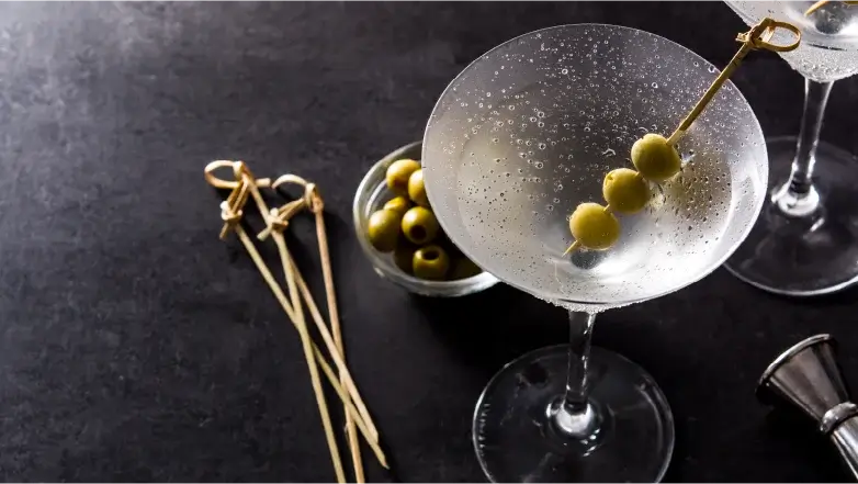 reverse martini