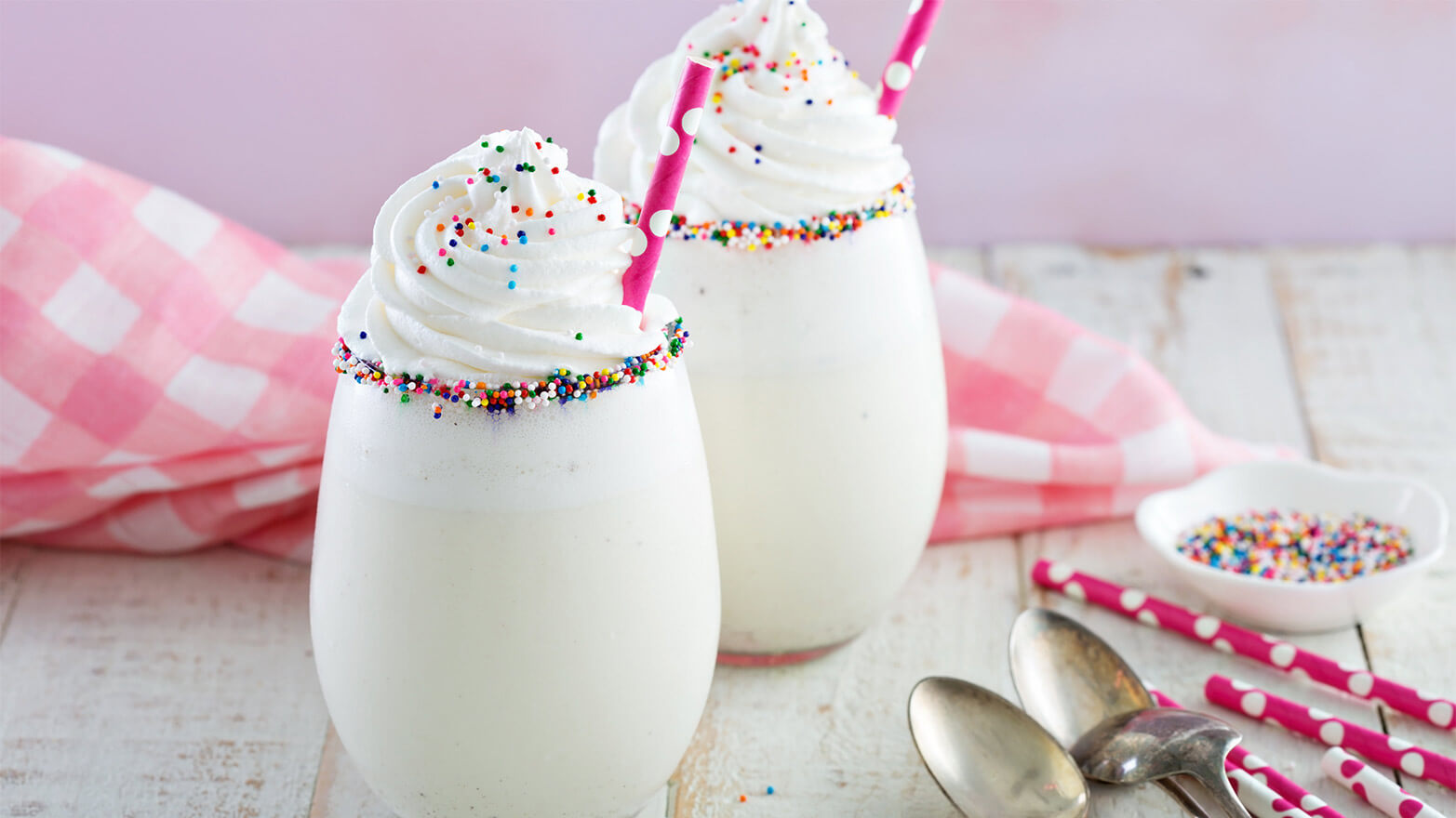 birthday cake milkshake