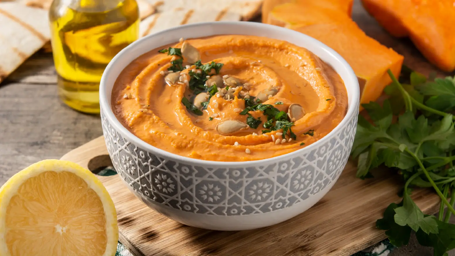 pumpkin hummus