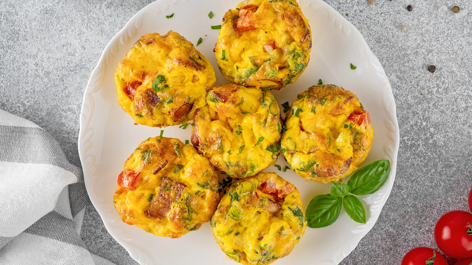 Egg and vegetable muffins