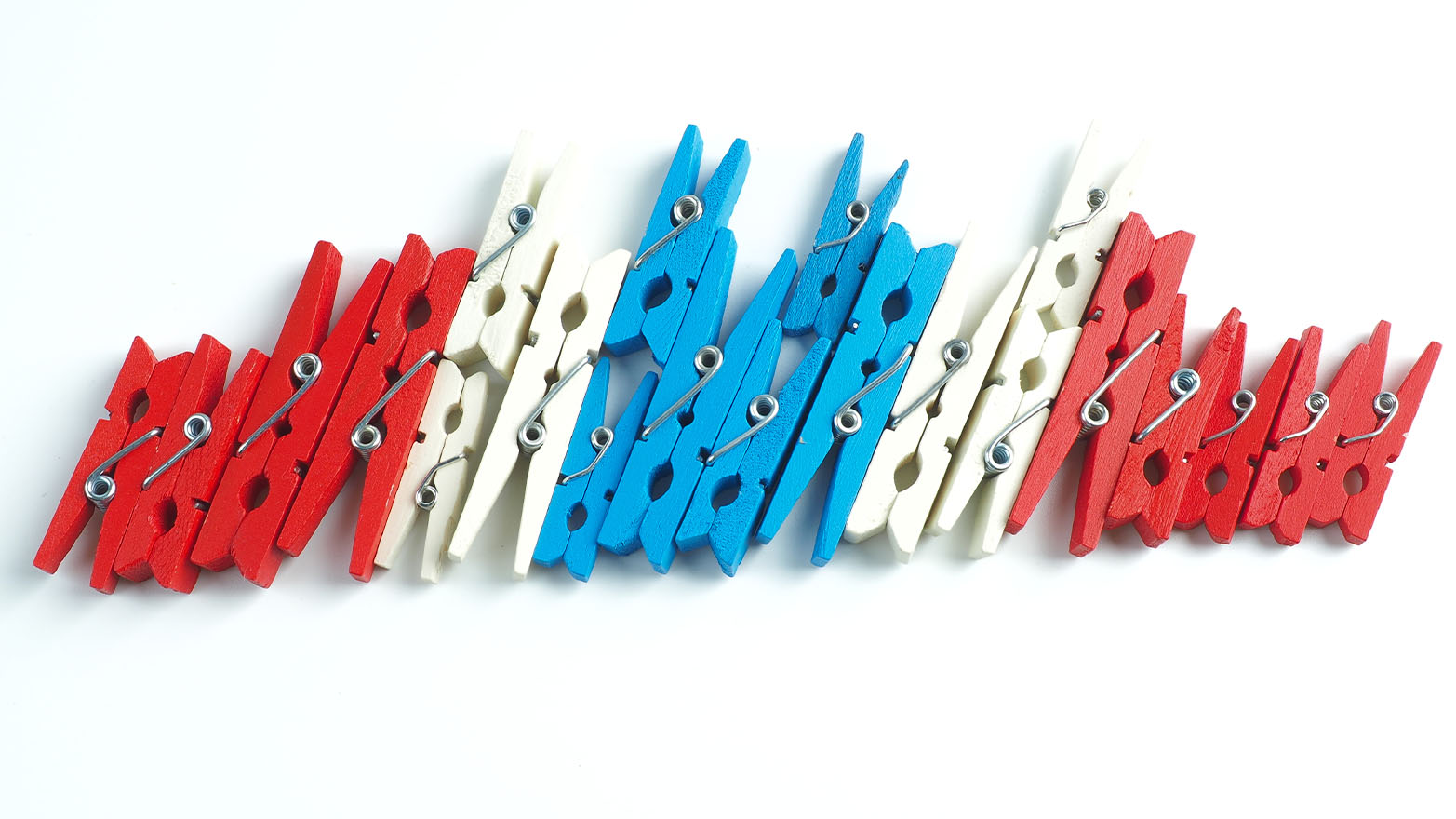 Memorial Day clothespin wreath