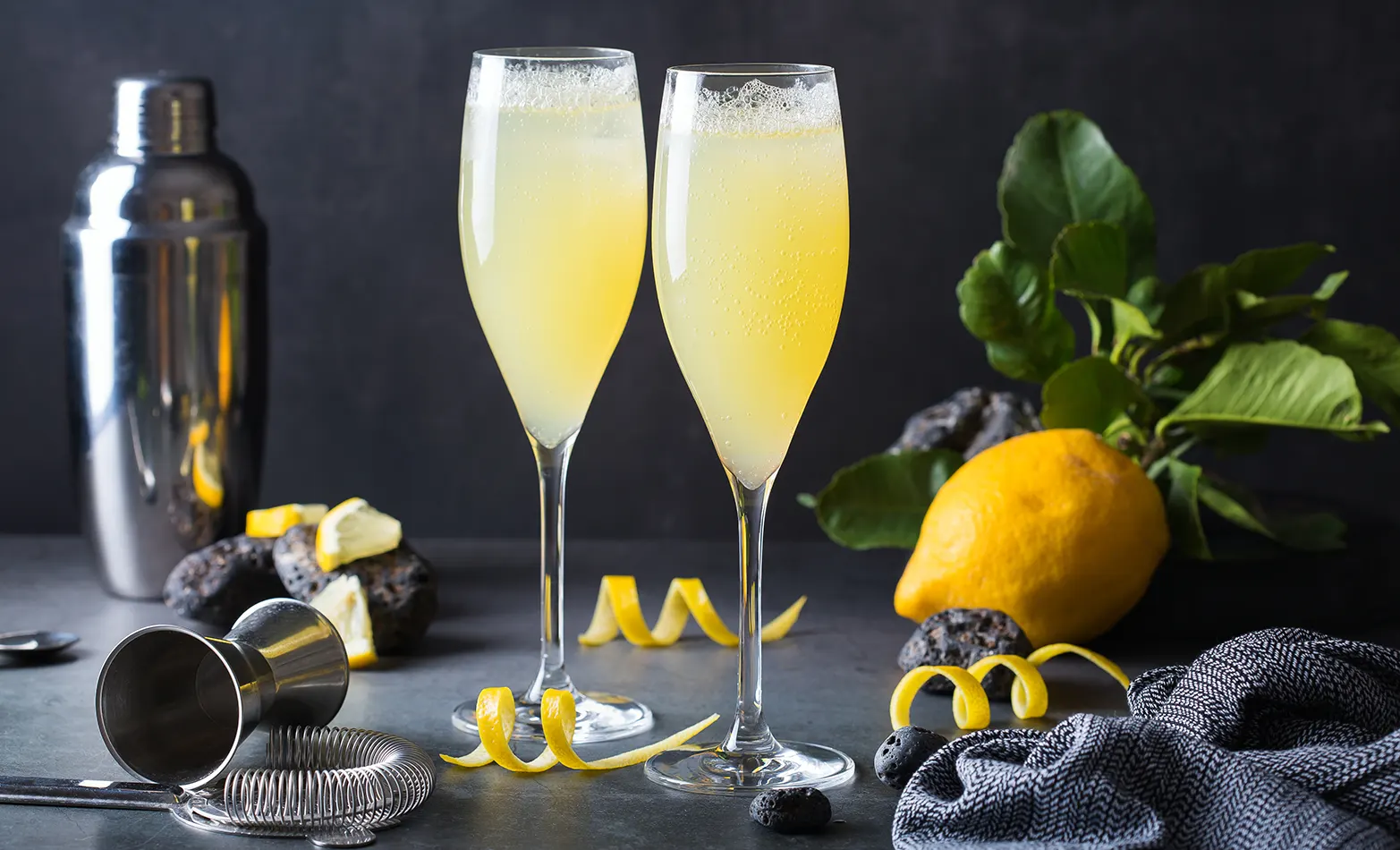 French 75 cocktail