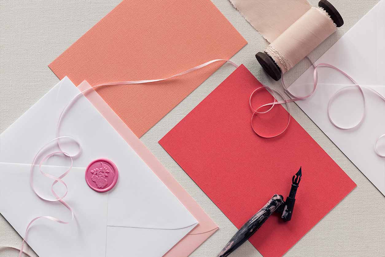 Valentine’s Day stationery