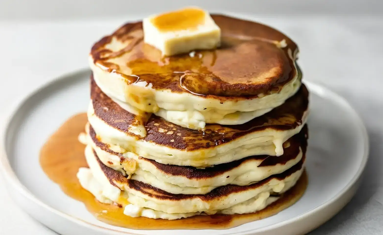 Keto cream cheese pancakes