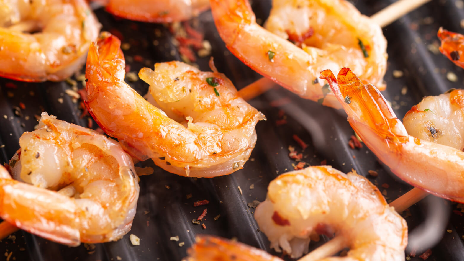 Grilled shrimp.