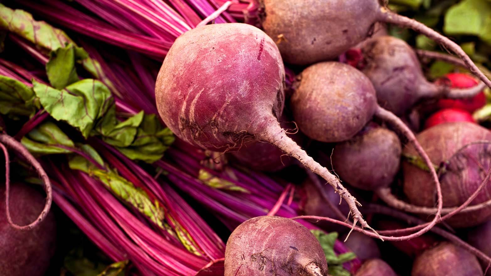 Beets summer vegetable.