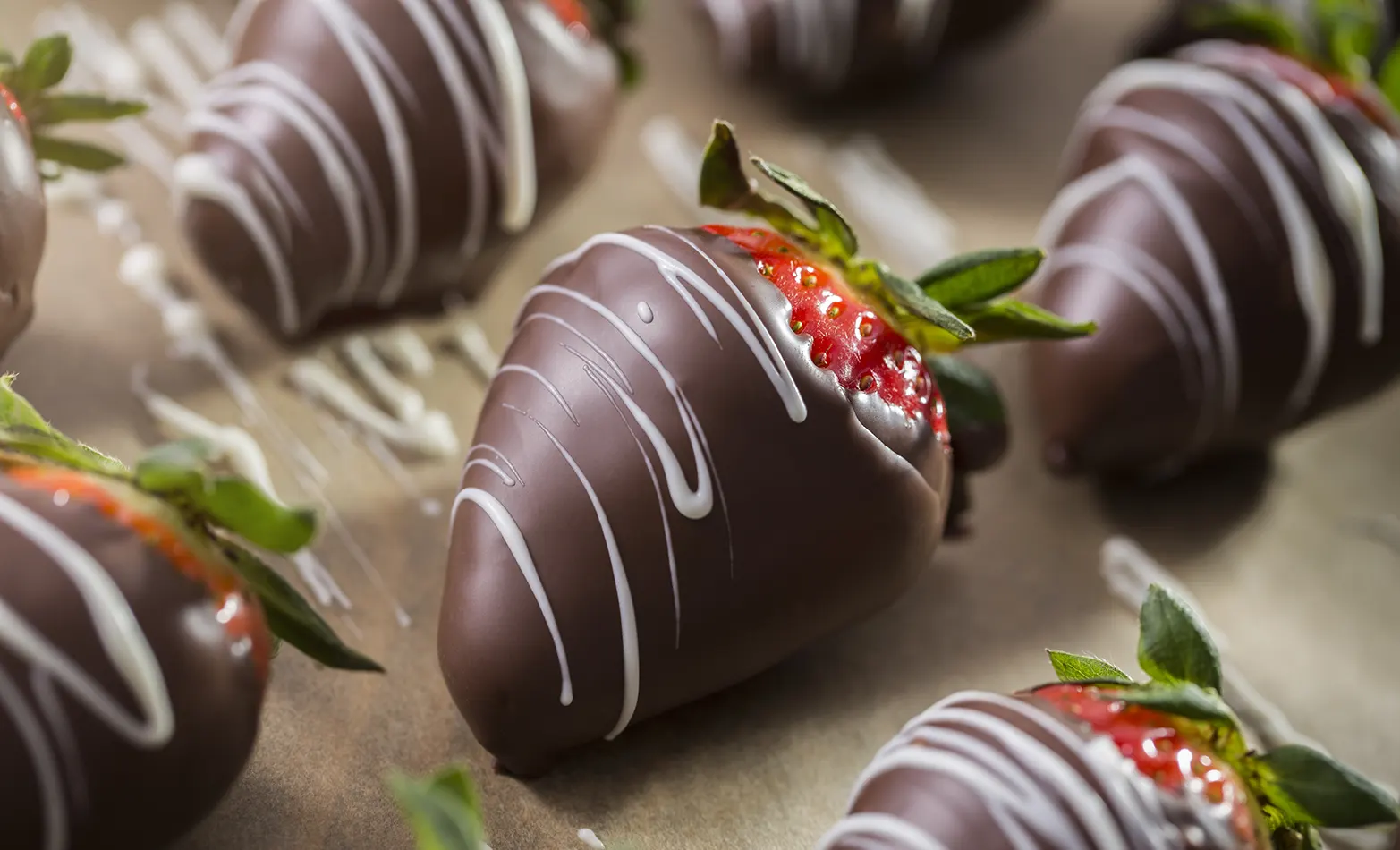 chocolate-covered strawberries