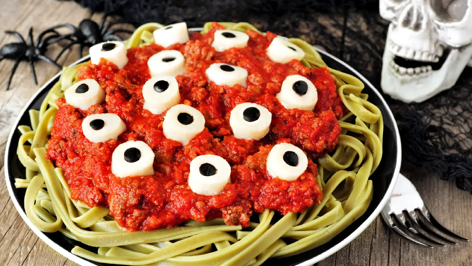 Eyeball pasta