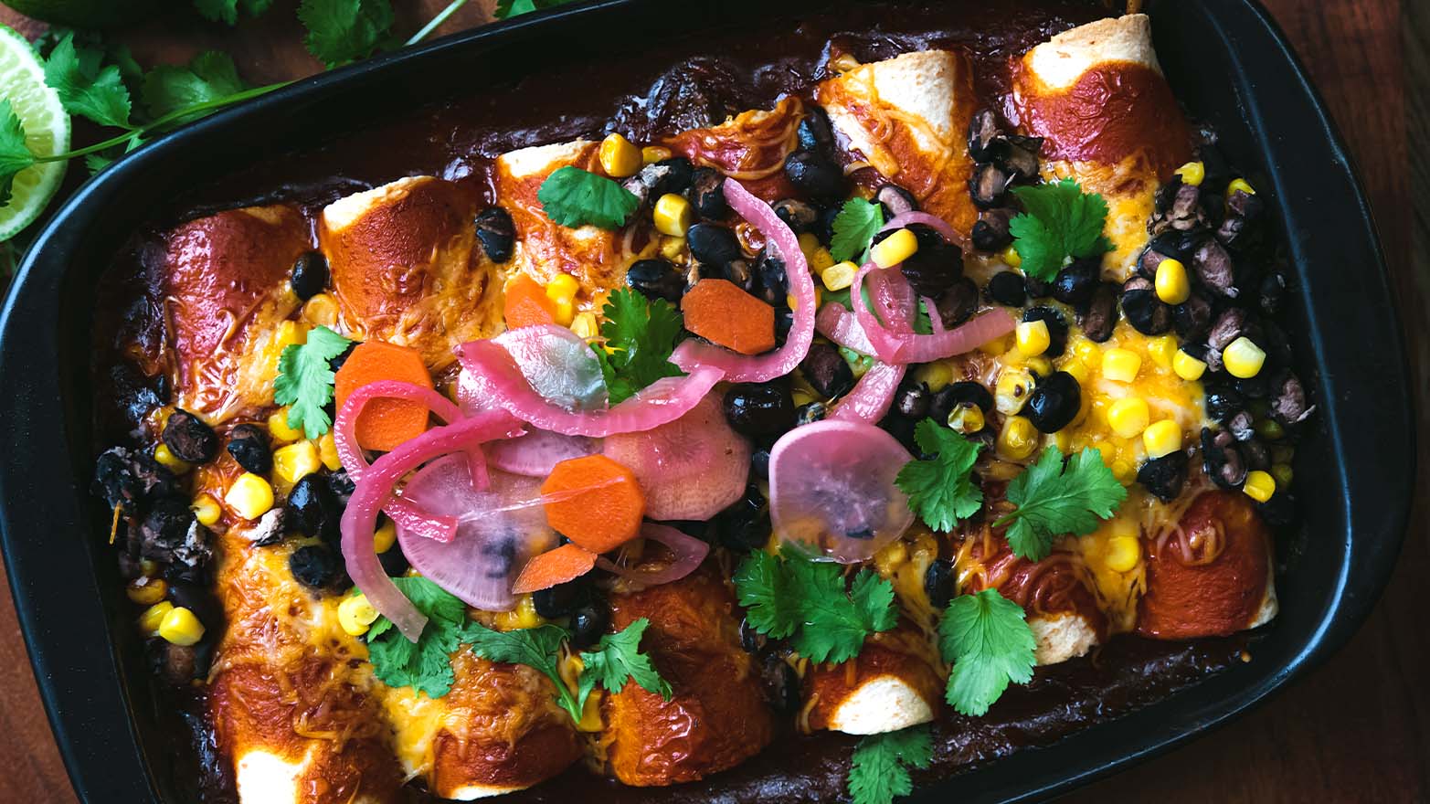 vegetarian enchiladas