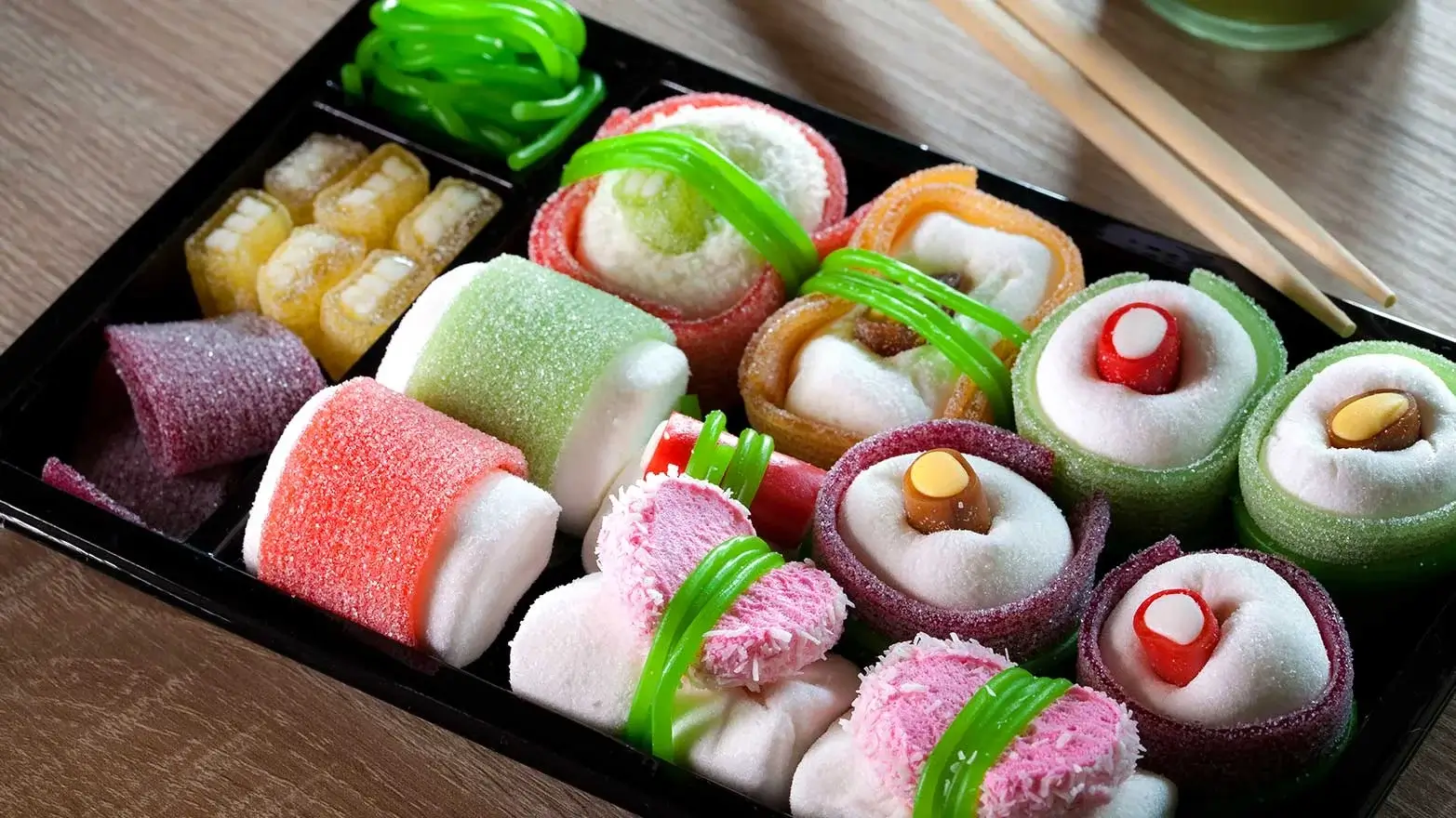 Candy sushi for April Fools’ Day.