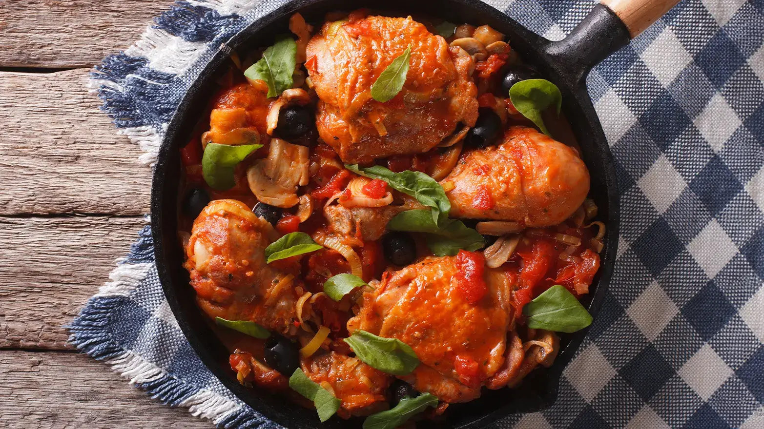 chicken cacciatore