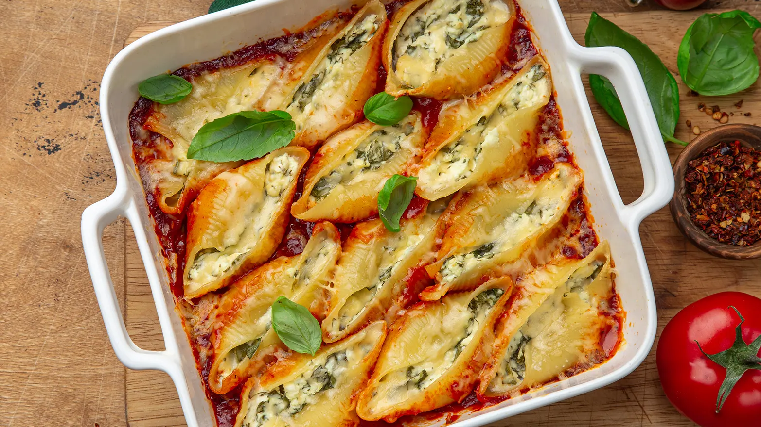 cottage cheese stuffed shells