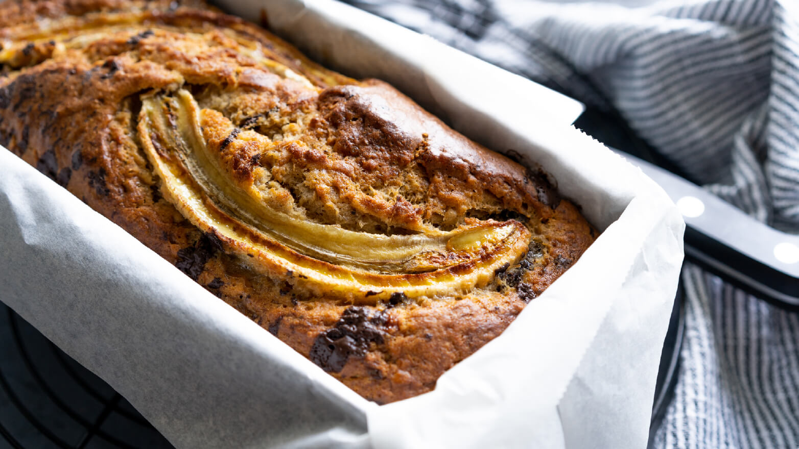 Cinnamon banana bread