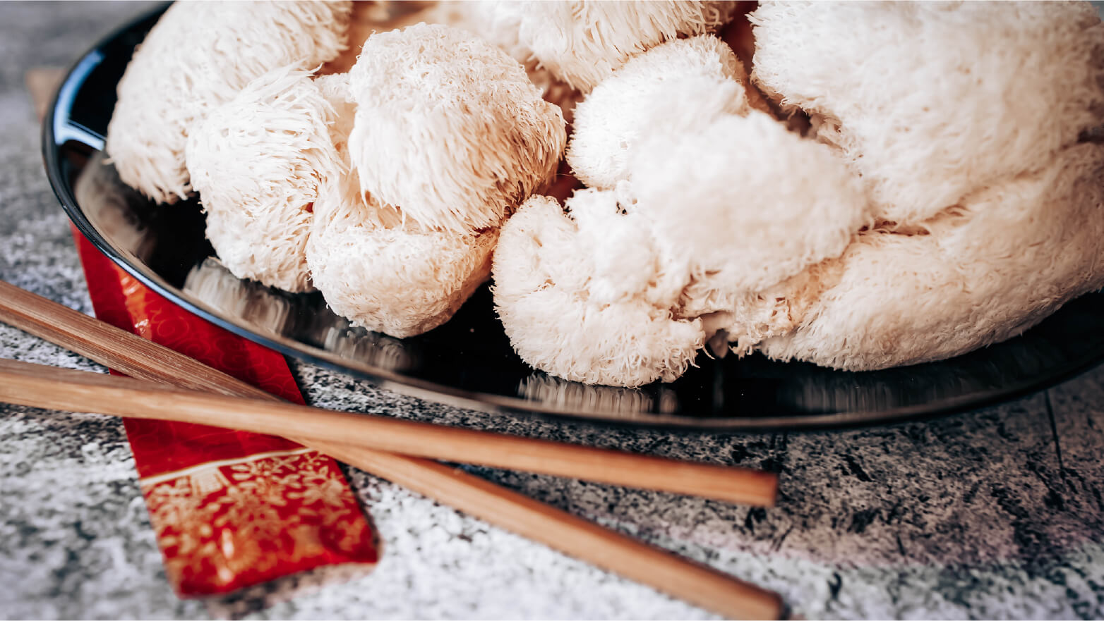 Lion’s mane mushrooms