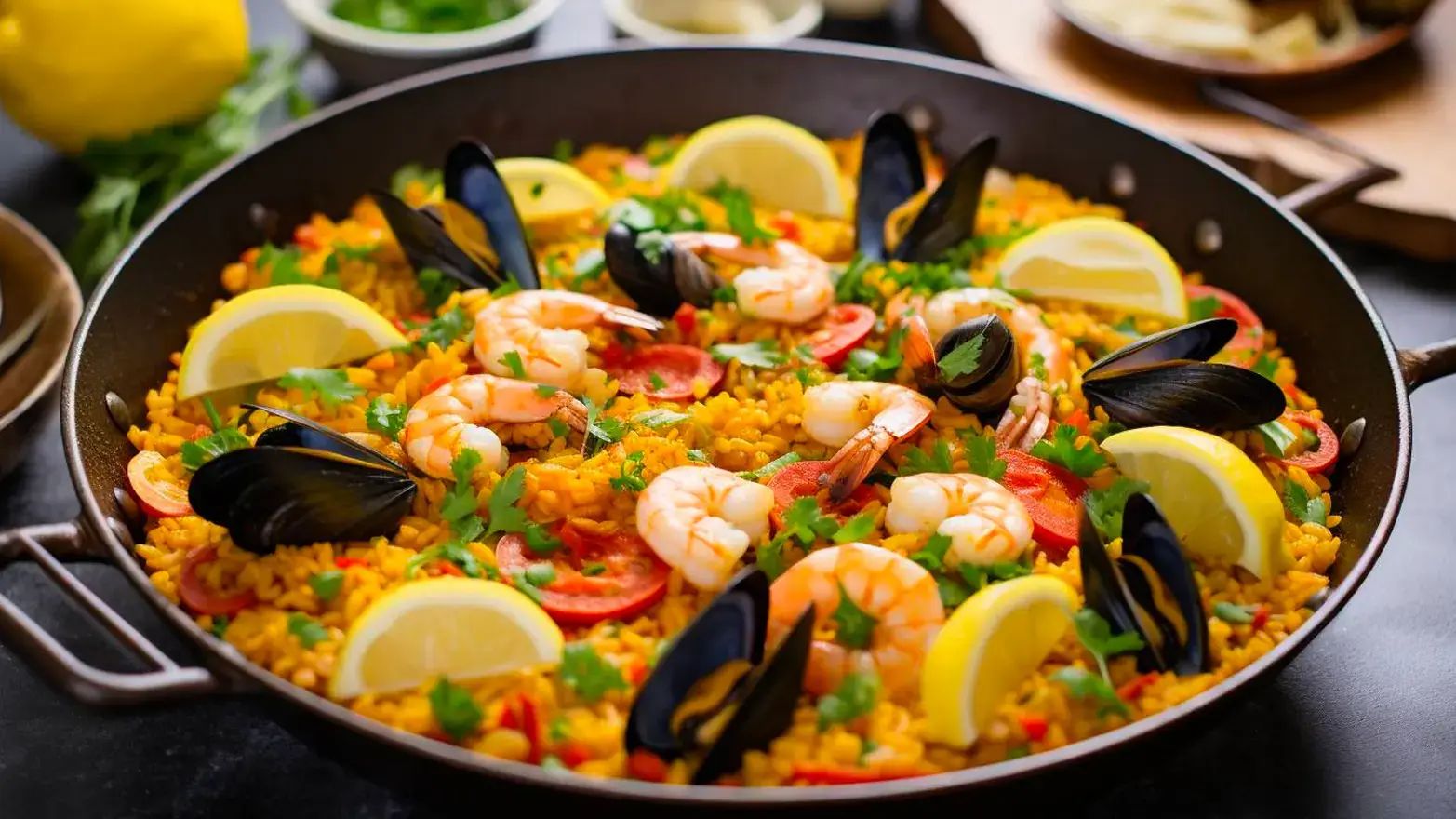 seafood paella