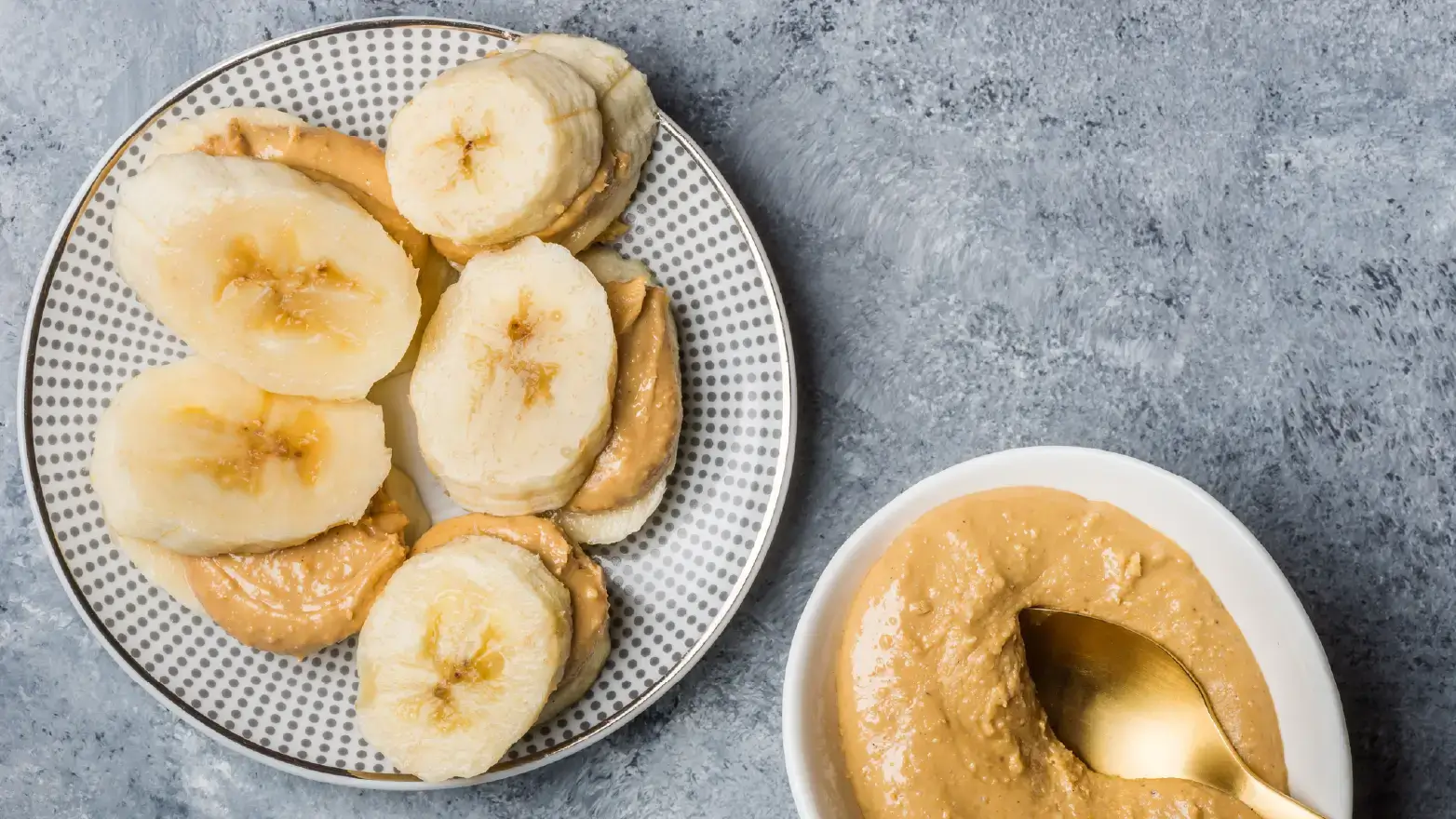 Banana with nut butter