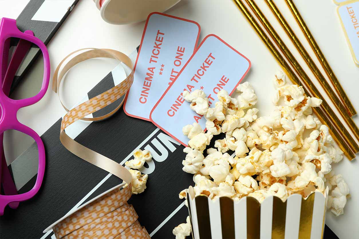 movie night gift basket