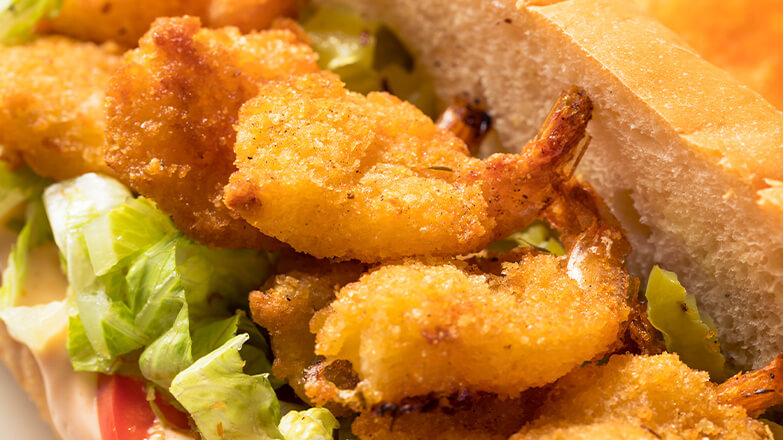 shrimp po boy