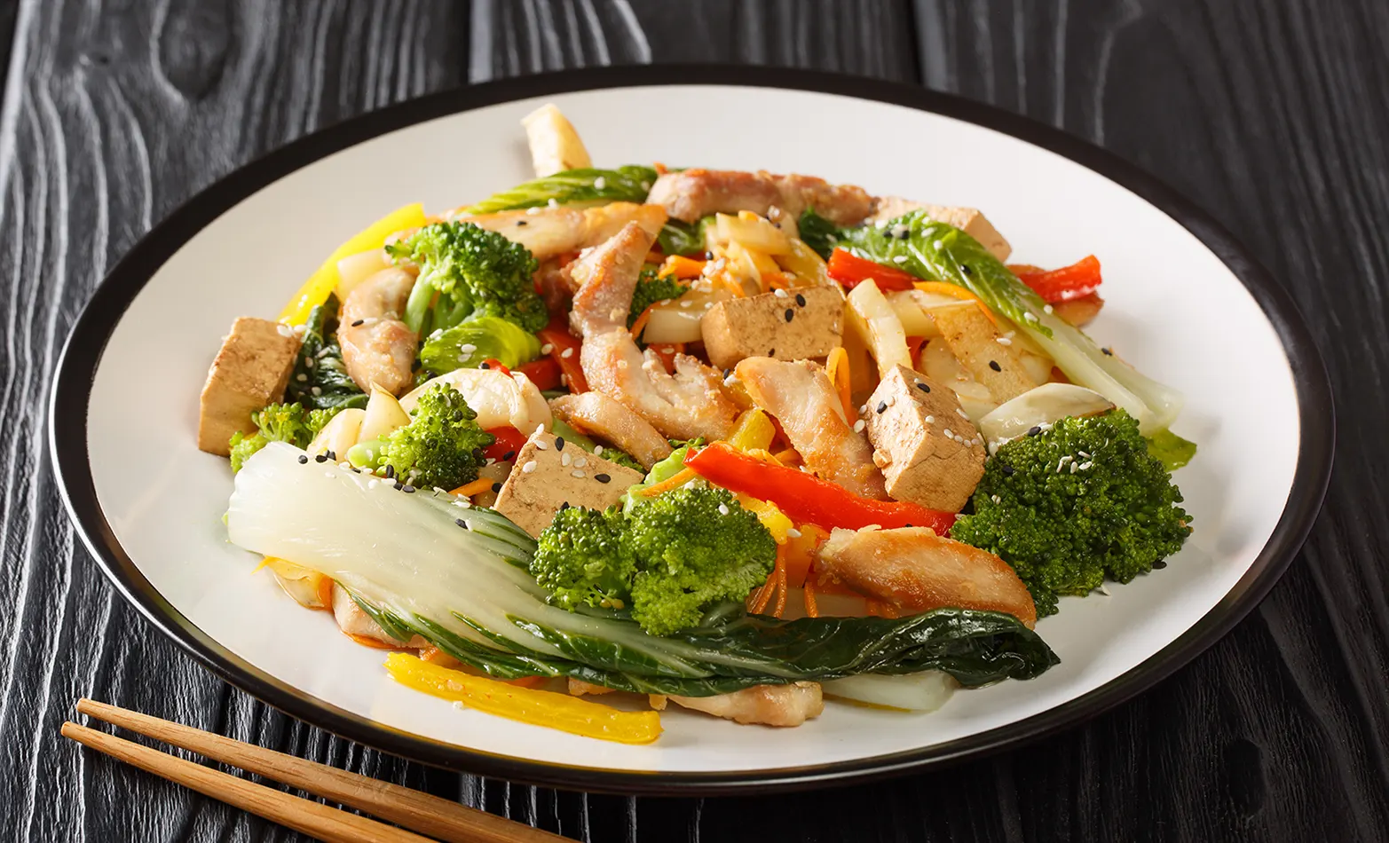 chinese bok choy chicken stir fry