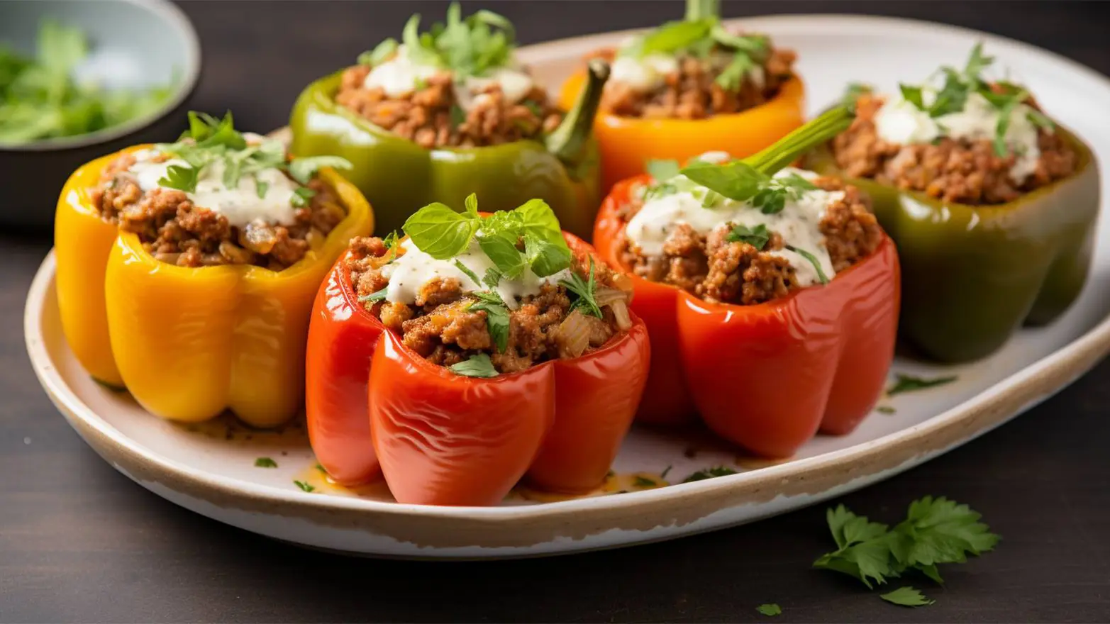 stuffed bell peppers