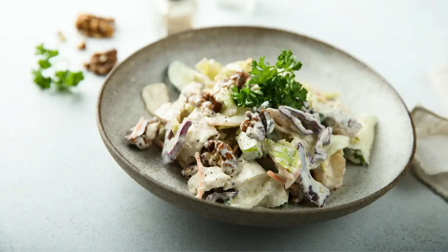 chicken salad made with greek yogurt