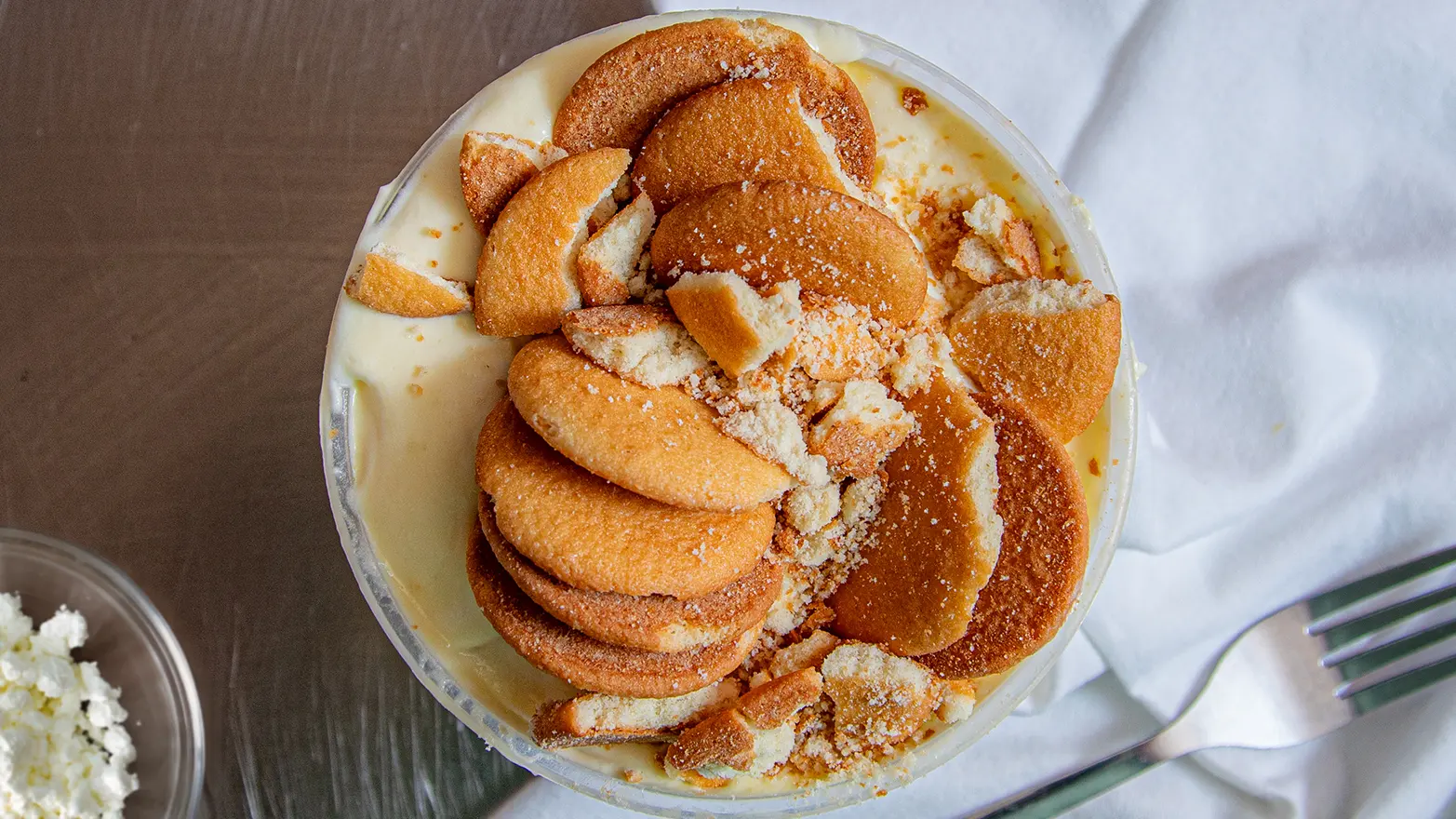 cottage cheese banana pudding