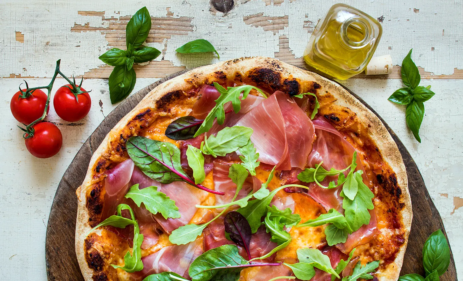 prosciutto pizza