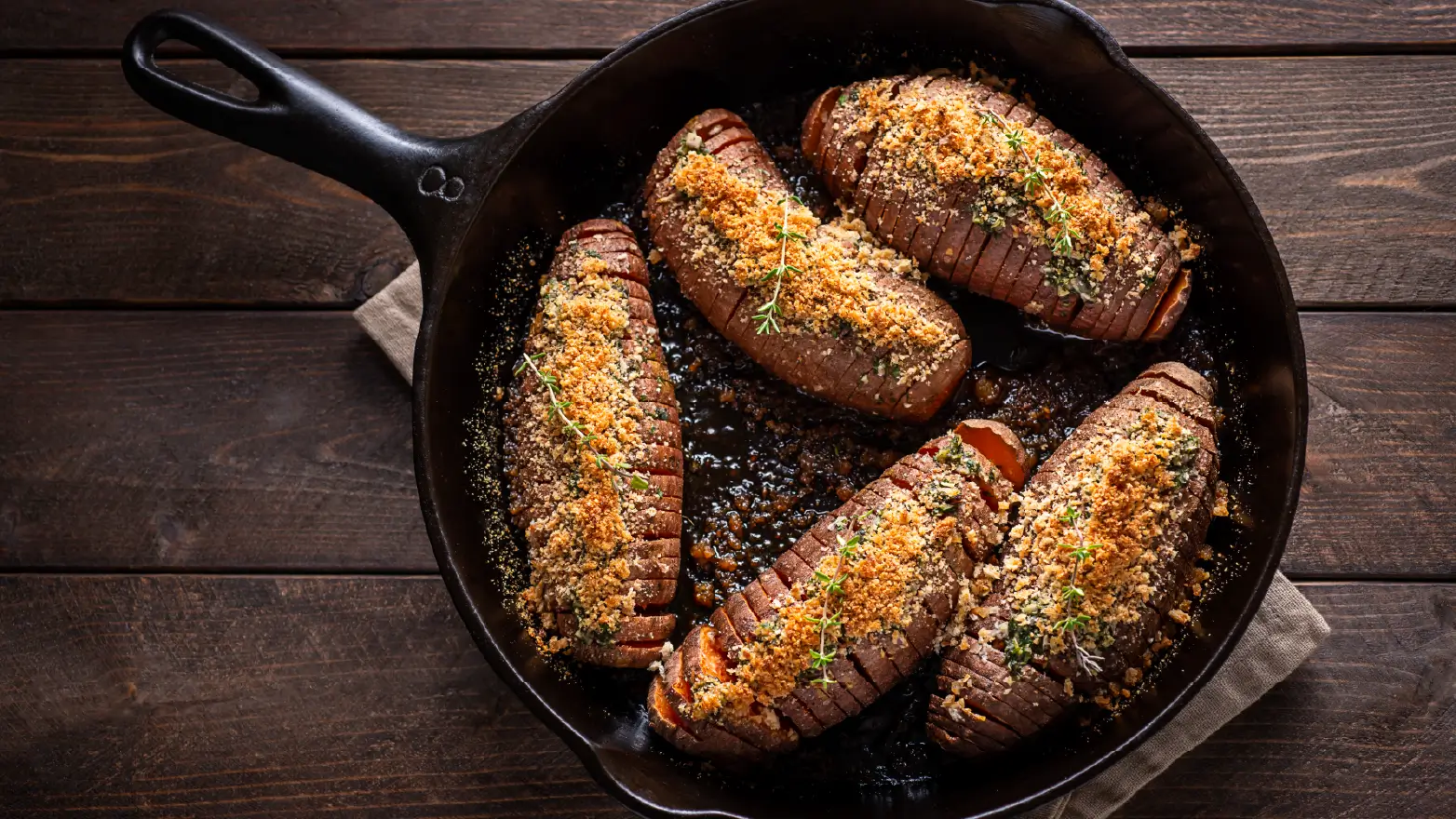 hassleback sweet potatoes