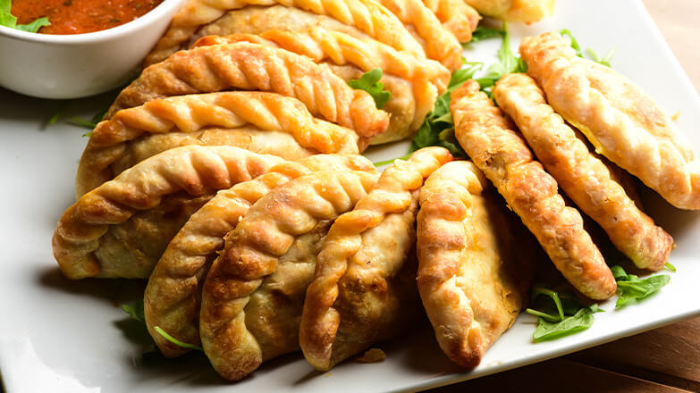 Hamburger empanadas