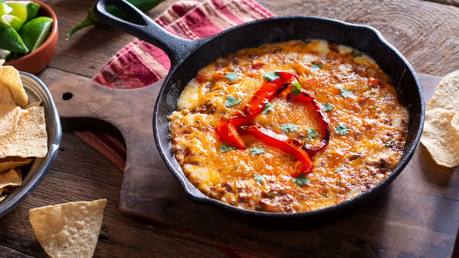 Creamy slow cooker queso dip