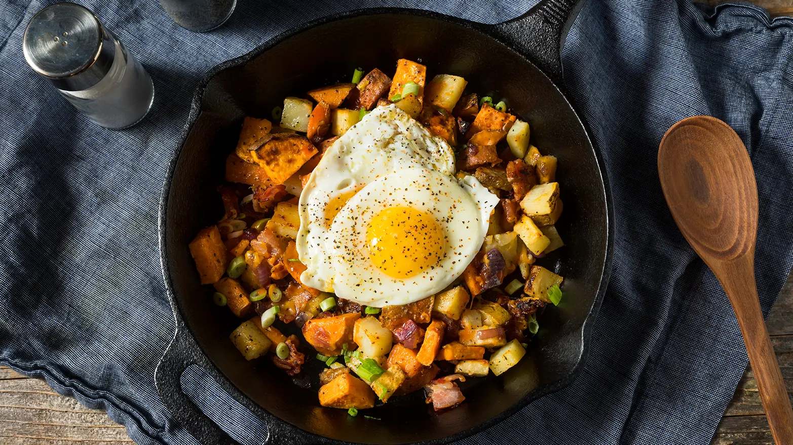 Sweet potato hash