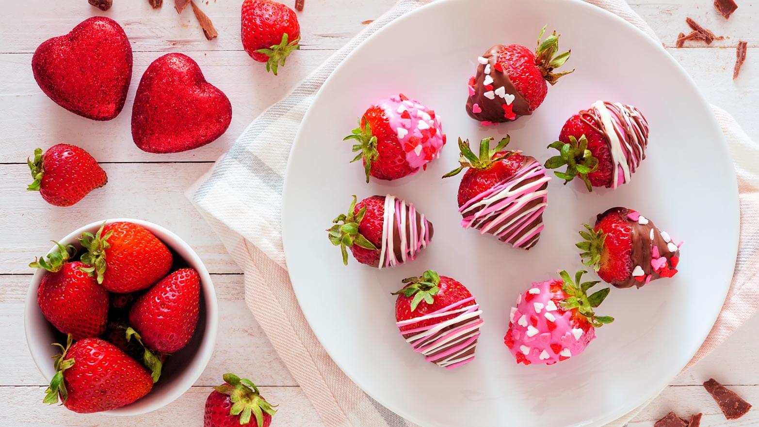 Image of chocolate-covered strawberries