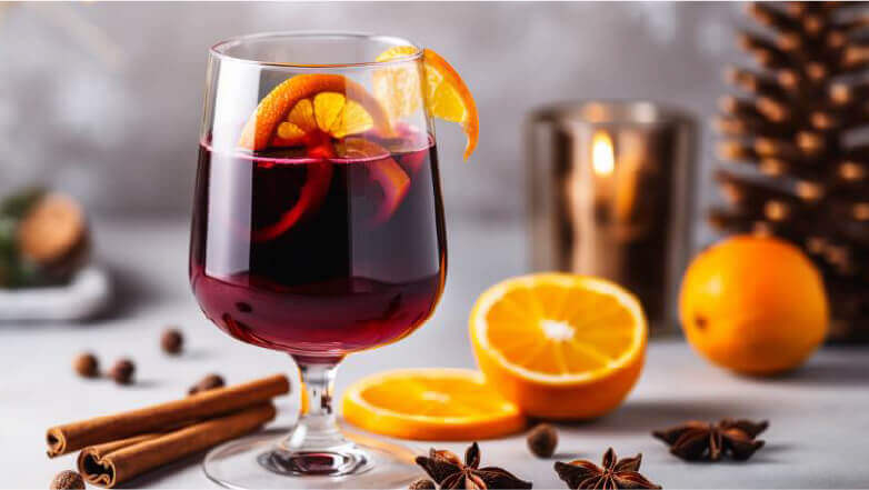 Harvest moon mulled wine