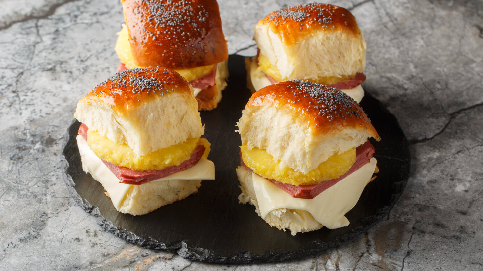 ham and cheese sliders