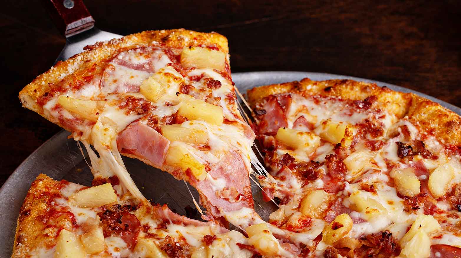 Hawaiian pizza didn't come from Hawaii.