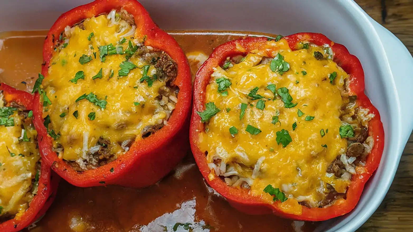 turkey stuffed peppers