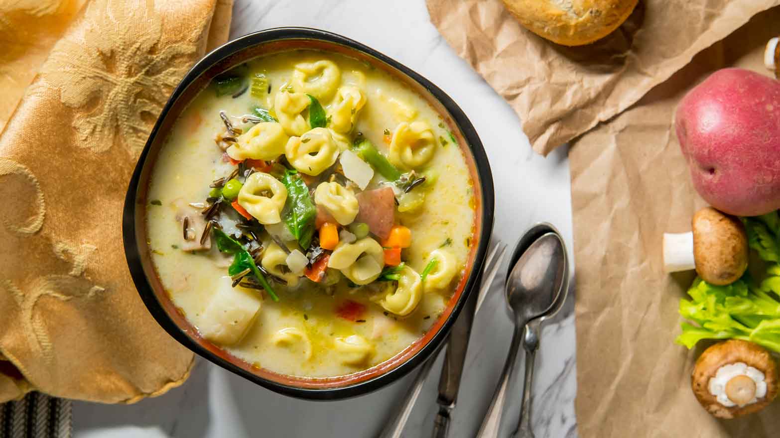 chicken tortellini soup