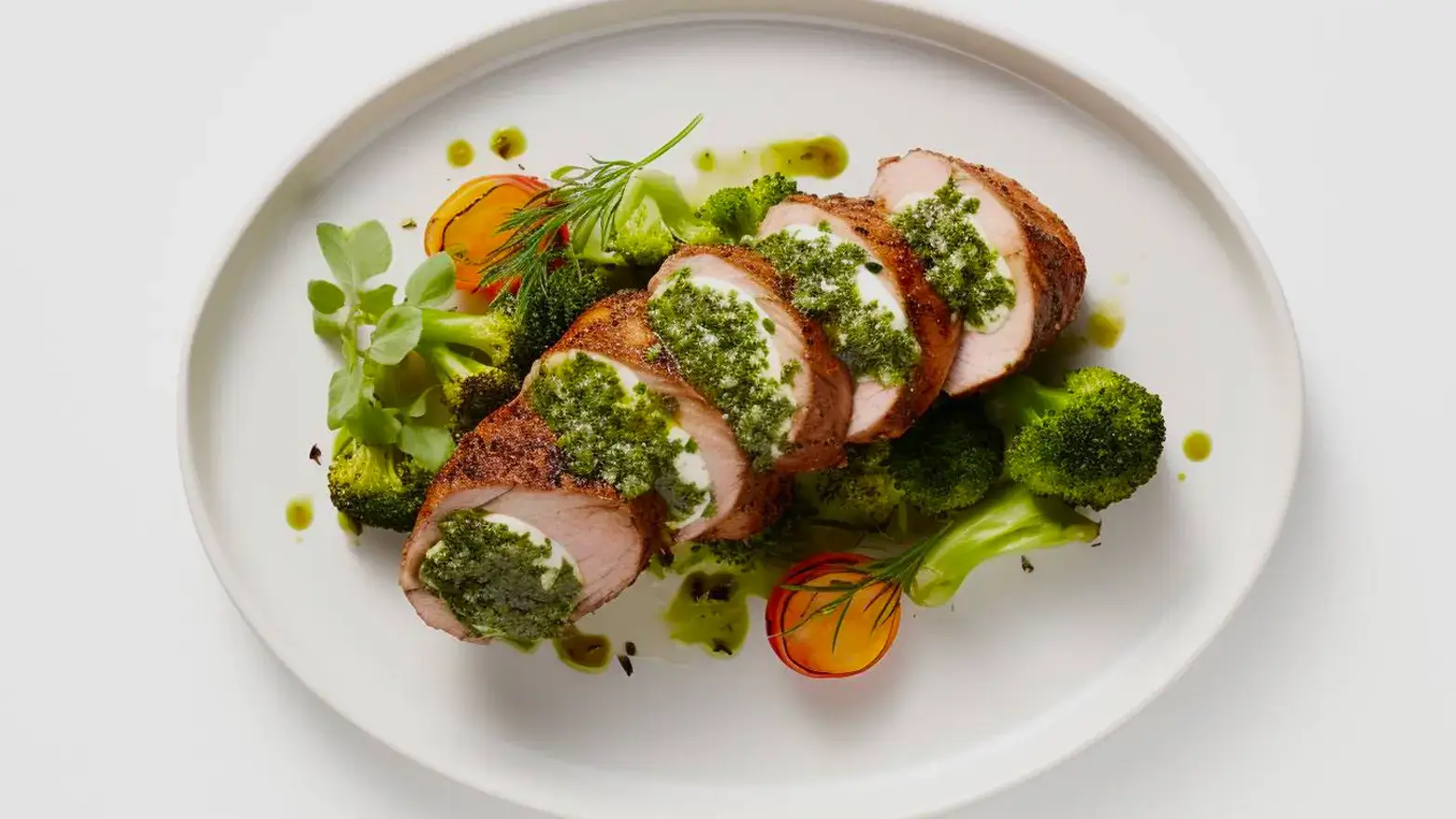 herb crusted pork tenderloin