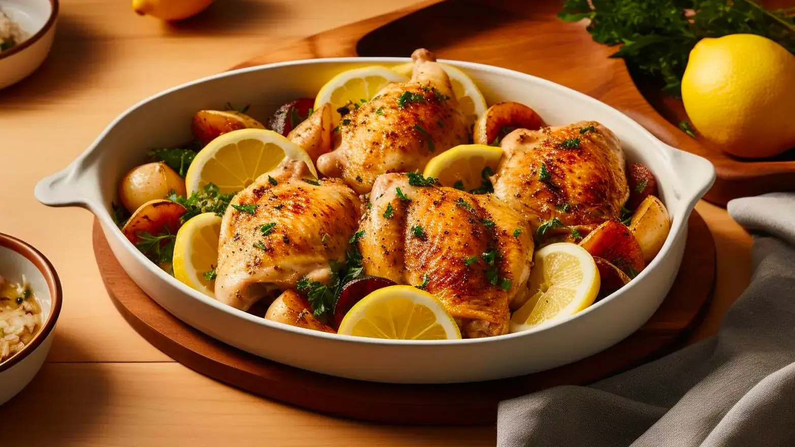 lemon garlic chicken