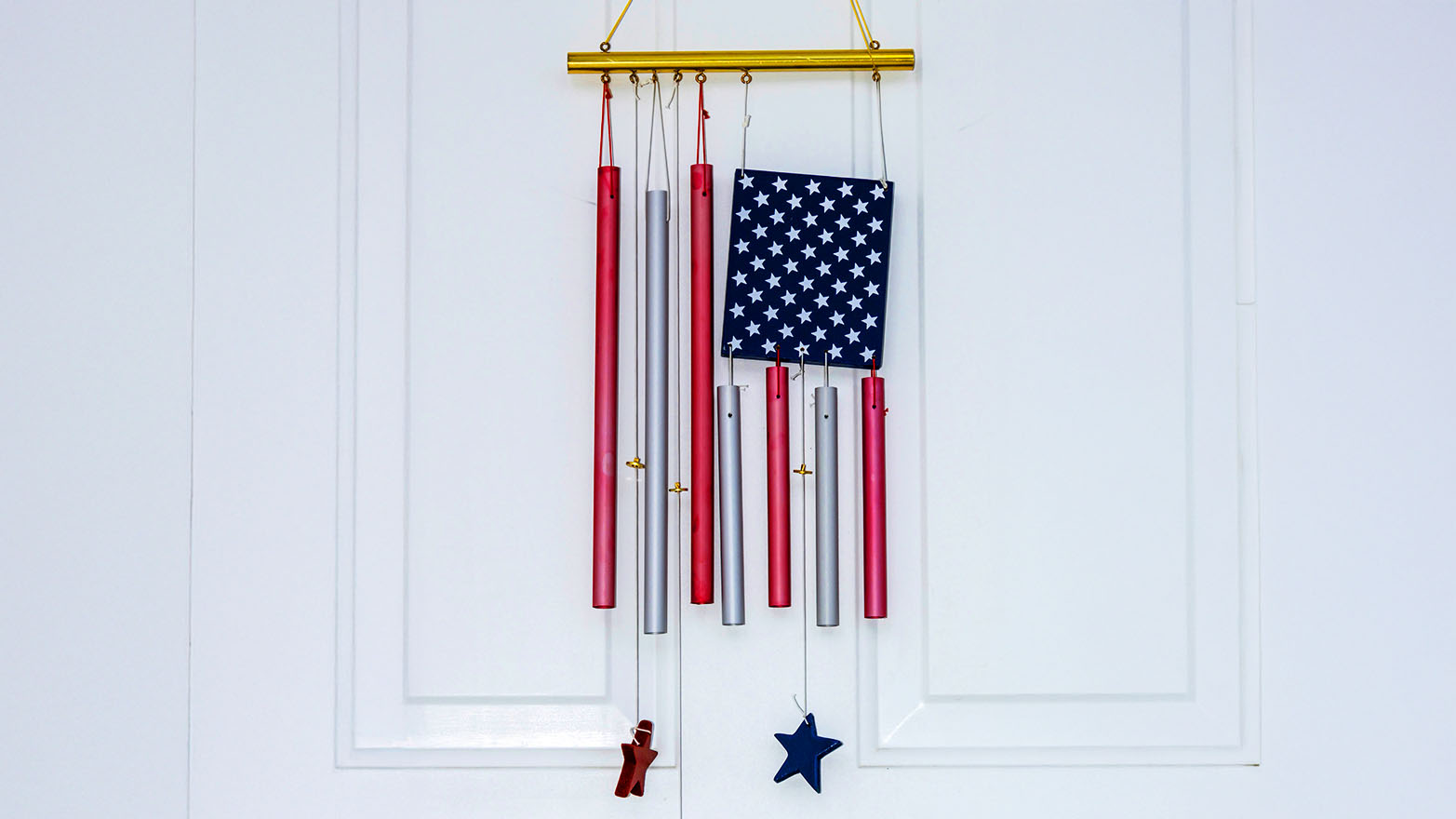 Decorative wind chimes for Memorial Day