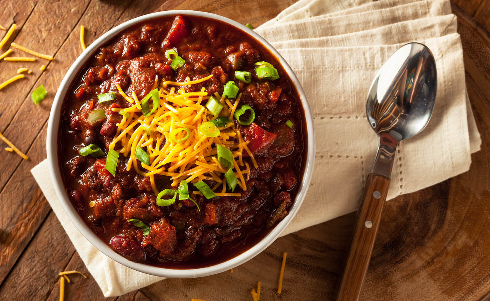 Low-carb keto chili.