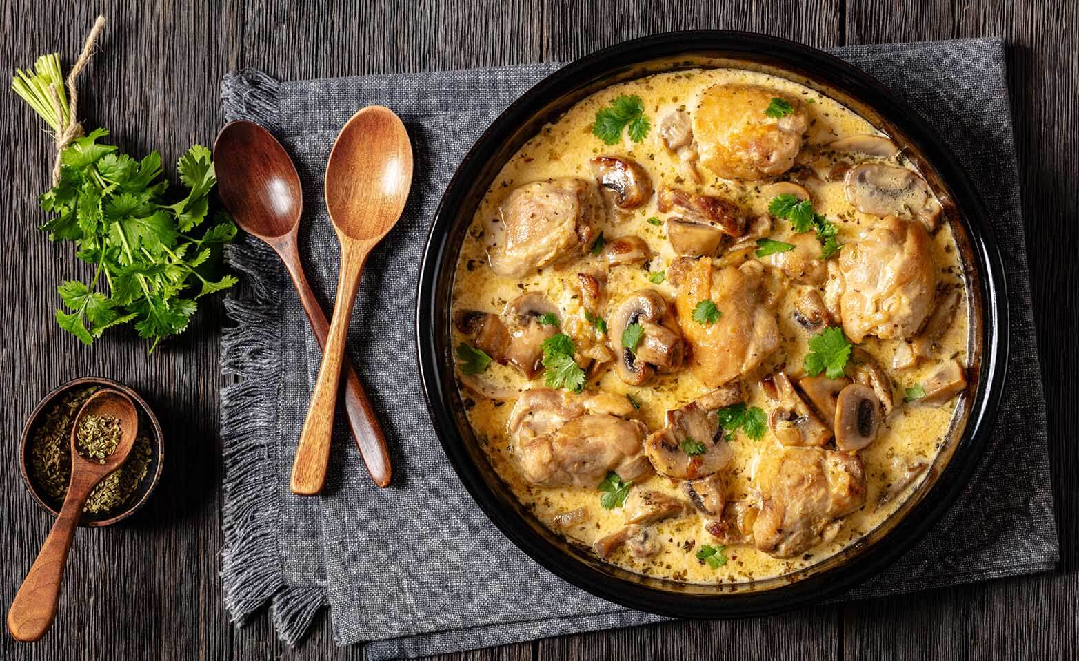 Garlic parmesan keto chicken