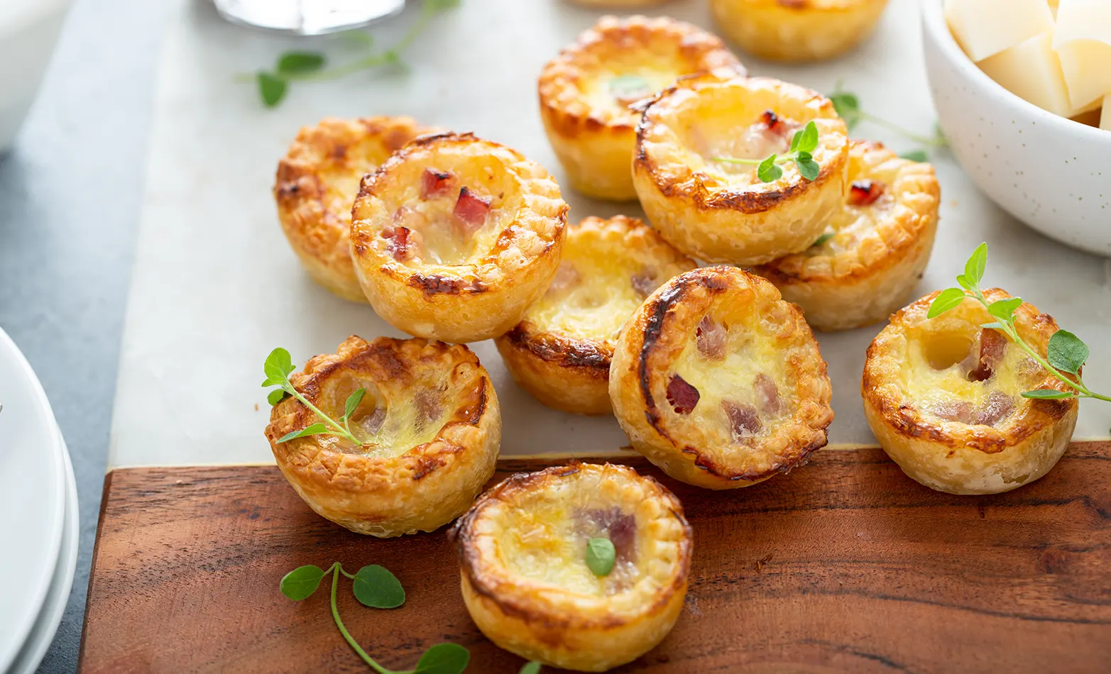 mini quiches